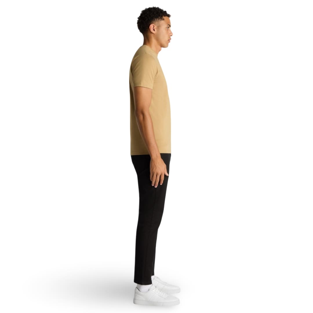 Remus Uomo Stretch Cotton Tee | Beige