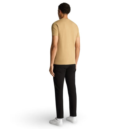 Remus Uomo Stretch Cotton Tee | Beige