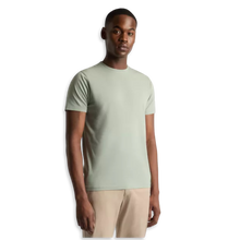 Remus Uomo Stretch Cotton Tee | Light Green