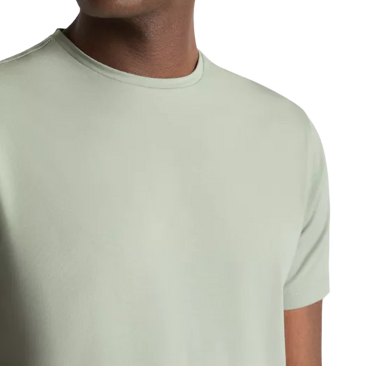 Remus Uomo Stretch Cotton Tee | Light Green