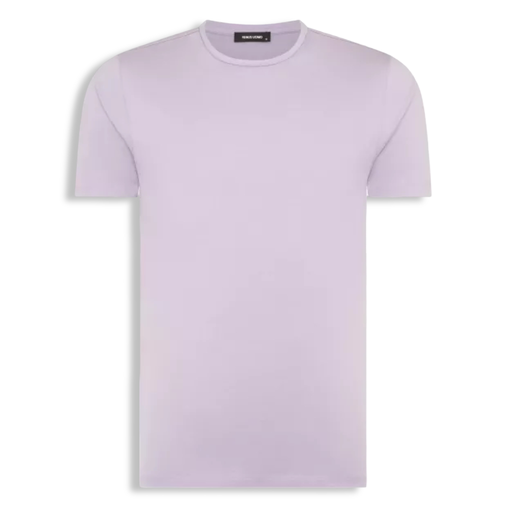 Remus Uomo Stretch Cotton Tee | Lilac
