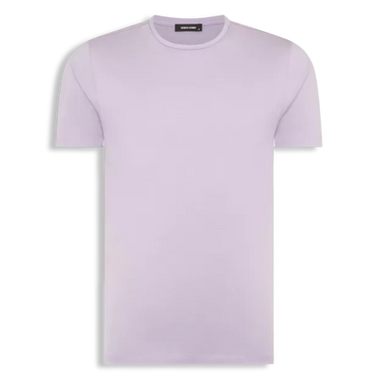 Remus Uomo Stretch Cotton Tee | Lilac