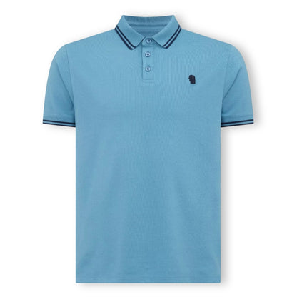 Remus Uomo Stretch Polo Shirt | Sky Blue
