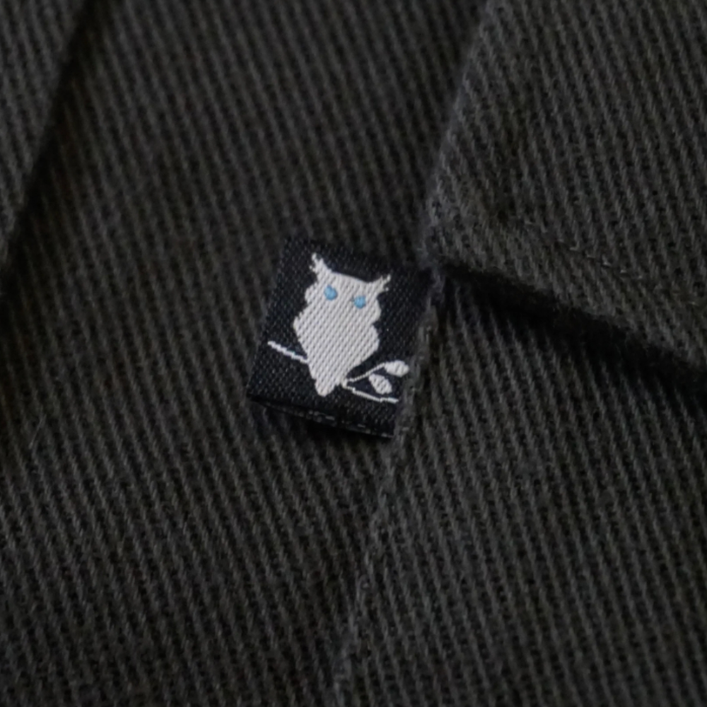 Suave Owl Overshirt | Dark Grey