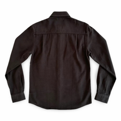 Suave Owl Overshirt | Dark Grey
