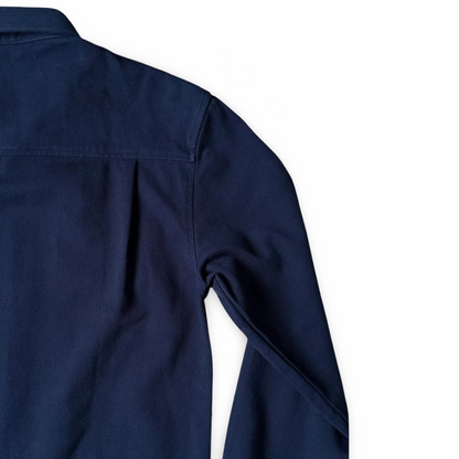 Suave Owl Twill Overshirt | Dark Navy