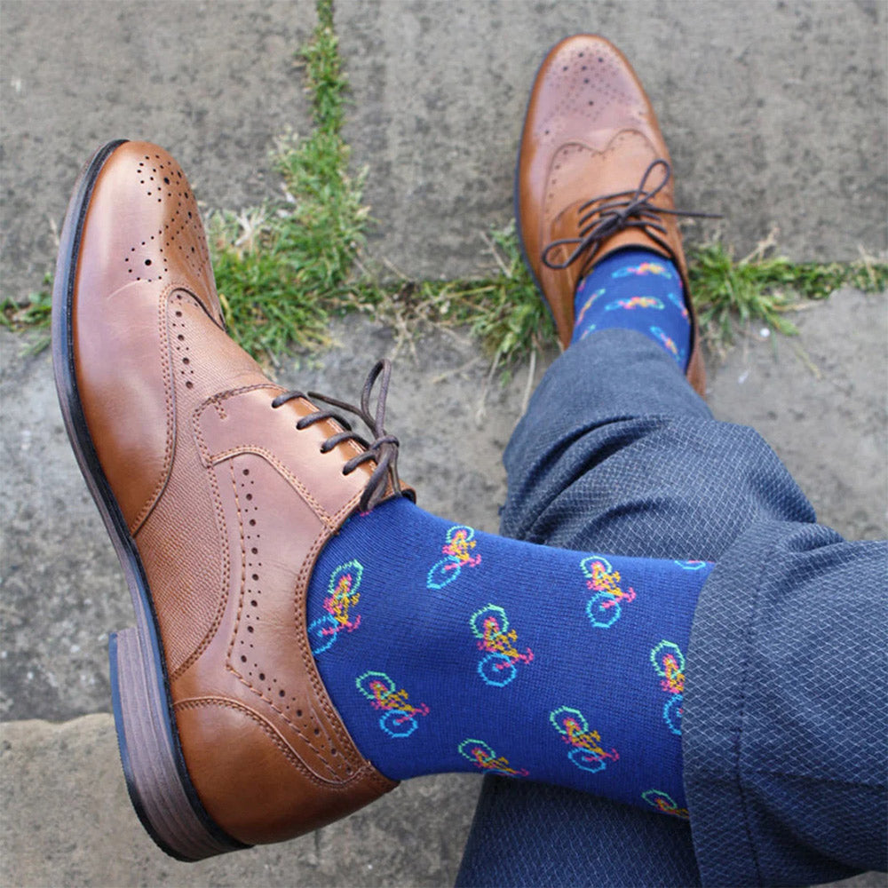 Swole Panda Bamboo Socks | Blue Bicycle