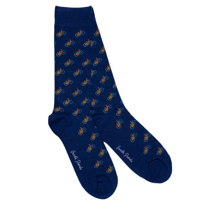 Swole Panda Bamboo Socks | Blue Bicycle