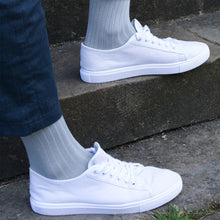 Swole Panda Bamboo Socks | Light Grey