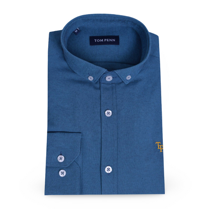 Tom Penn Oxford Shirt | Aegean Teal