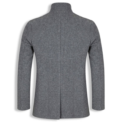 Tommy Bowe Tailoring Wool-blend Overcoat | Weston Grey Marl