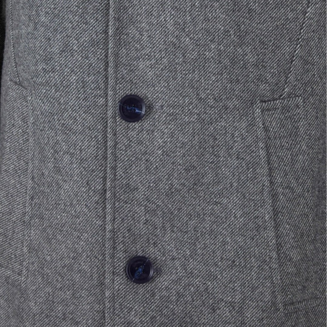 Tommy Bowe Tailoring Wool-blend Overcoat | Weston Grey Marl
