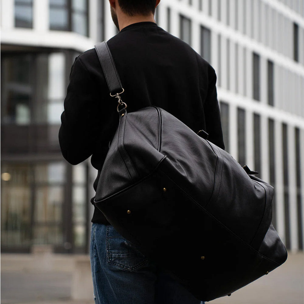 Walker & Hunt | Iveragh Weekender Bag Black