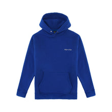 Walker & Hunt Script Hoodie | Cobalt Blue