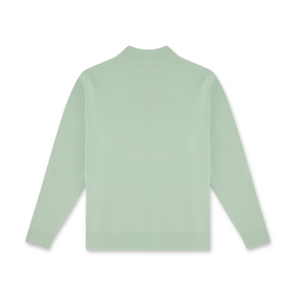 Walker & Hunt Half-Zip | Light Green