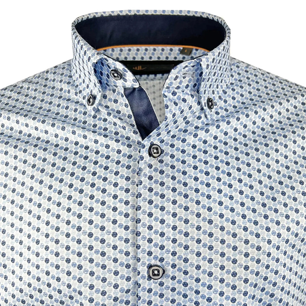 White Label Printed Shirt | Blue/Navy