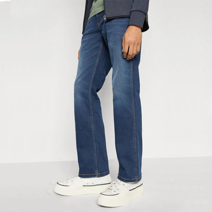 Wrangler Bootcut Jeans | Horizon Freehand Blue