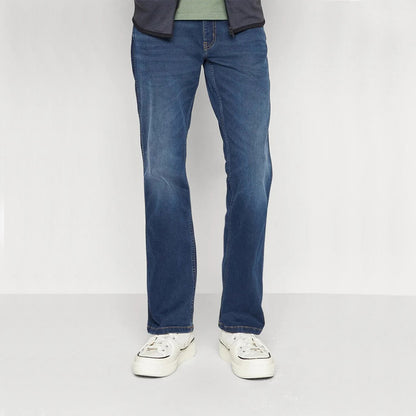Wrangler Bootcut Jeans | Horizon Freehand Blue