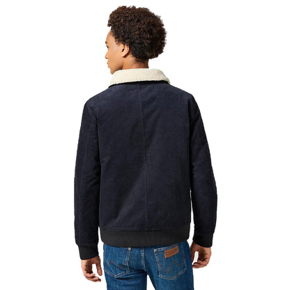 Wrangler Corduroy Aviator Jacket | Black