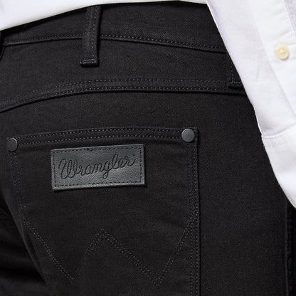 Wrangler Greensboro Stretch Jeans | Deep ink Black