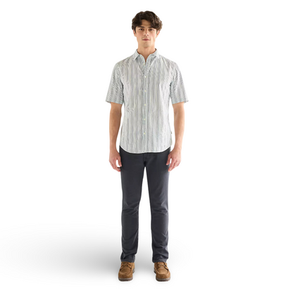 Wrangler Lightweight Shirt | True Navy Stripe