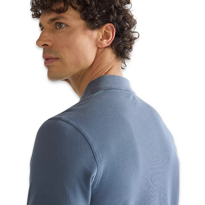 Wrangler Long Sleeve Polo | Bering Sea