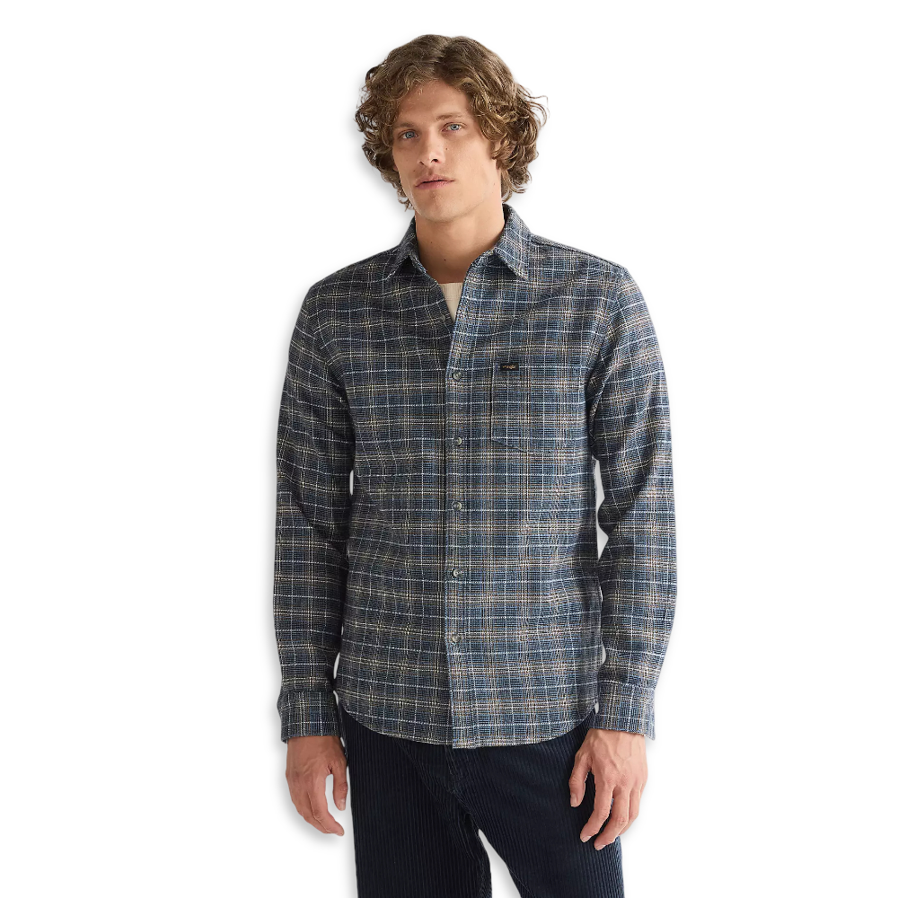 Wrangler One Pocket Shirt | Dark Navy