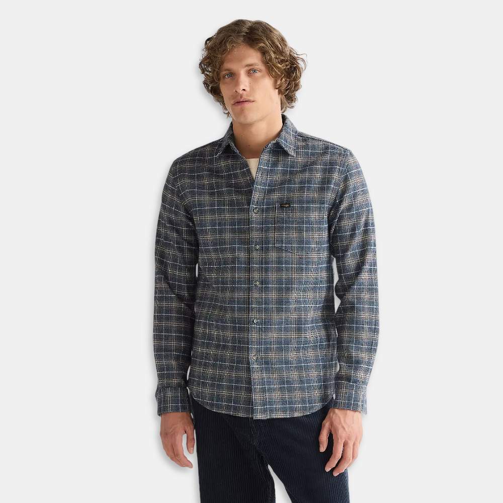 Wrangler One Pocket Shirt | Dark Navy