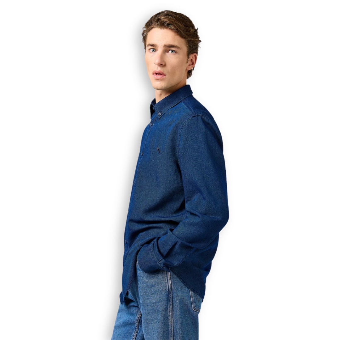 Wrangler Oxford Shirt | Indigo