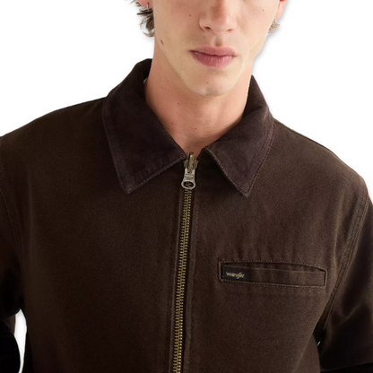 Wrangler Reversible Utility Jacket | Chocolate Torte