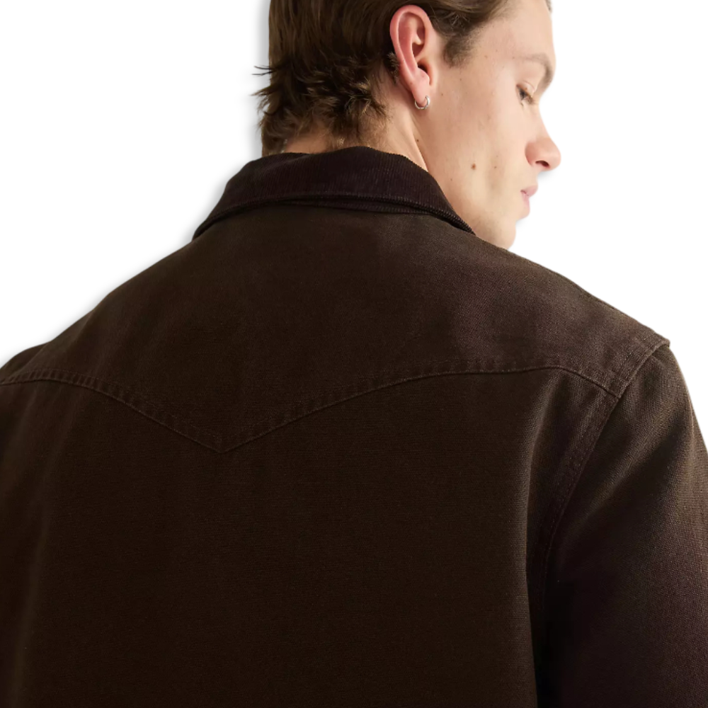 Wrangler Reversible Utility Jacket | Chocolate Torte