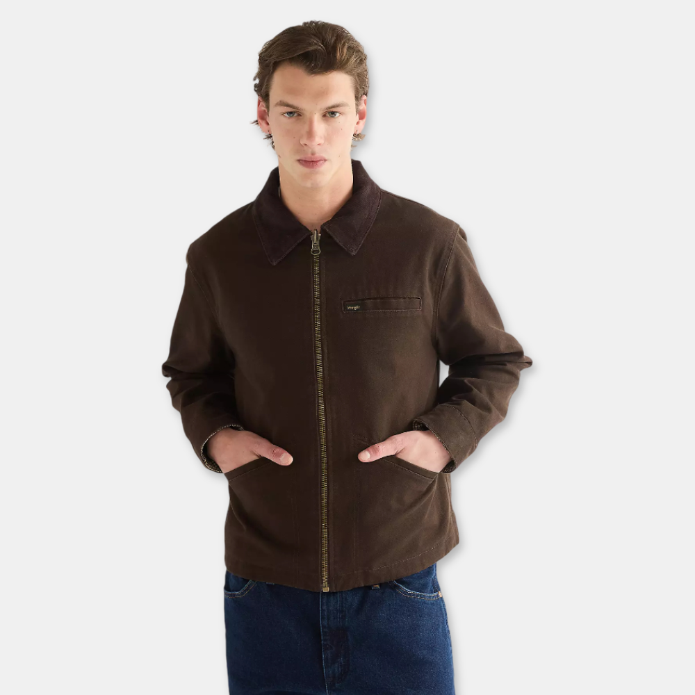 Wrangler Reversible Utility Jacket | Chocolate Torte