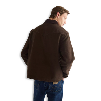 Wrangler Reversible Utility Jacket | Chocolate Torte