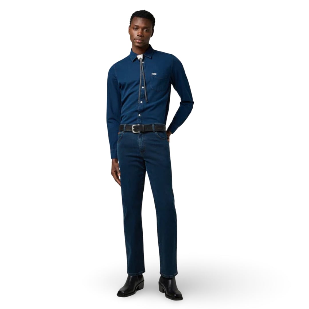 Wrangler Texas Stretch Jeans | Blue Oxide