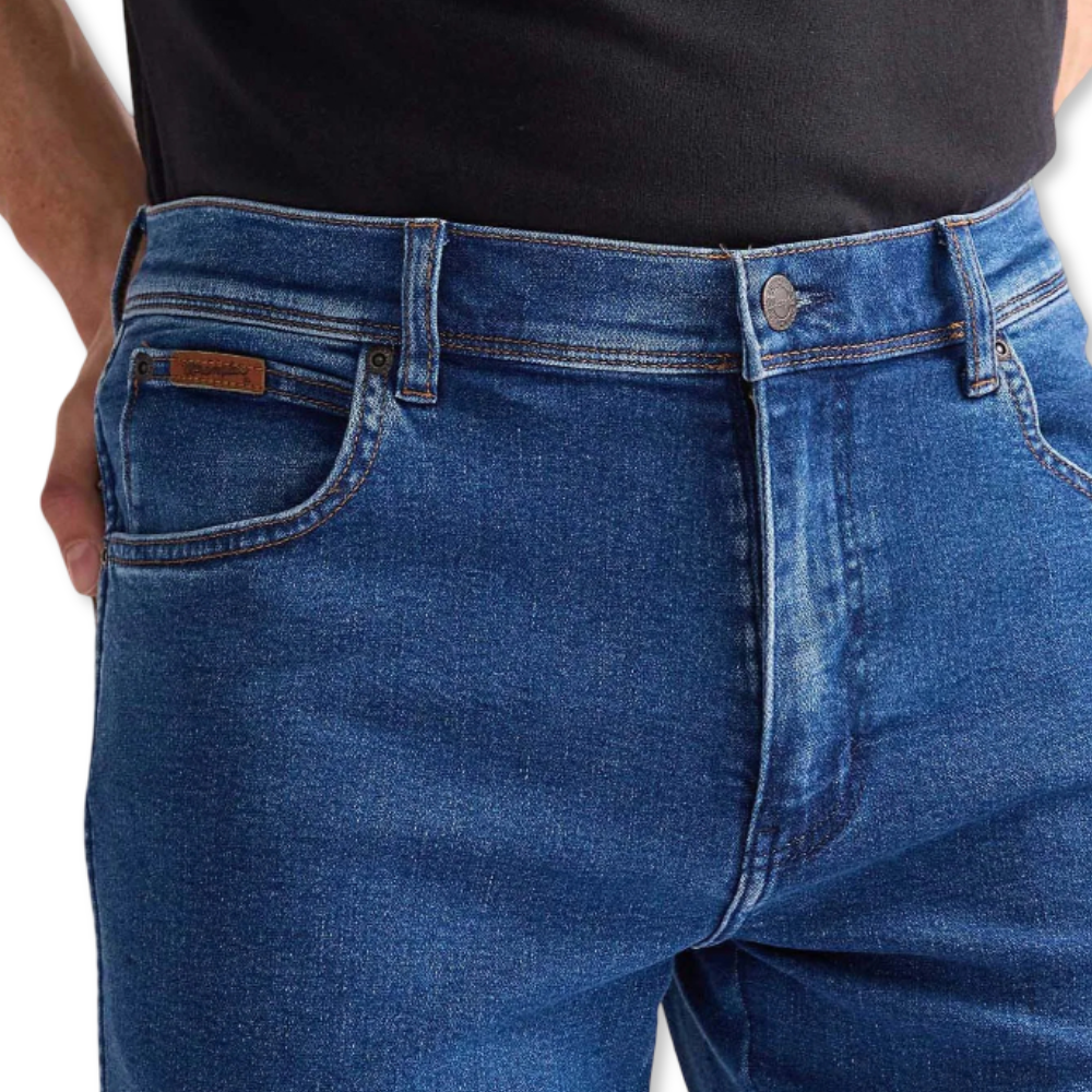 Wrangler Texas Stretch Jeans | Midnight Shadow