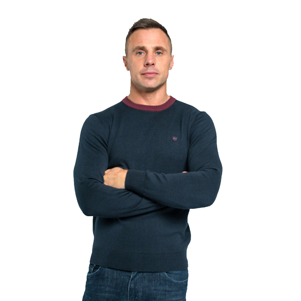 XV Kings Tommy Bowe Knitwear  | Abbotsdale Classic Navy