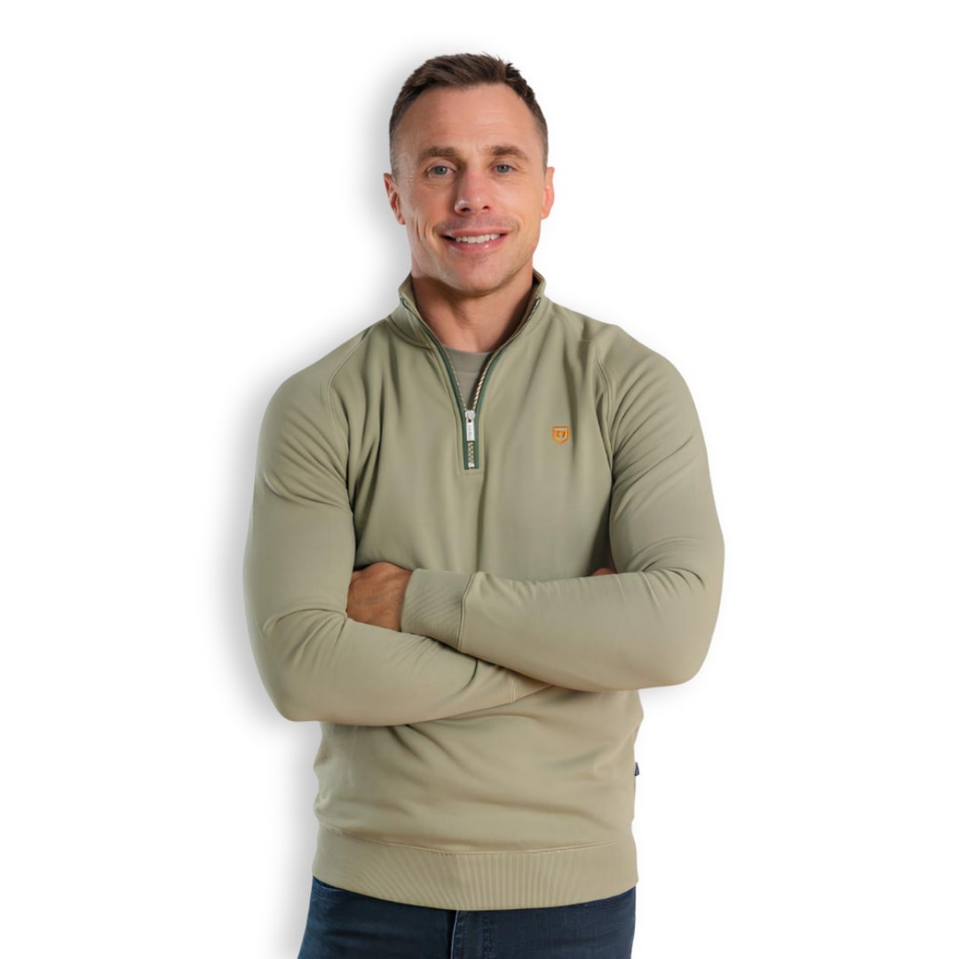 XV Kings Tommy Bowe Half-Zip | Falcons Down to Earth