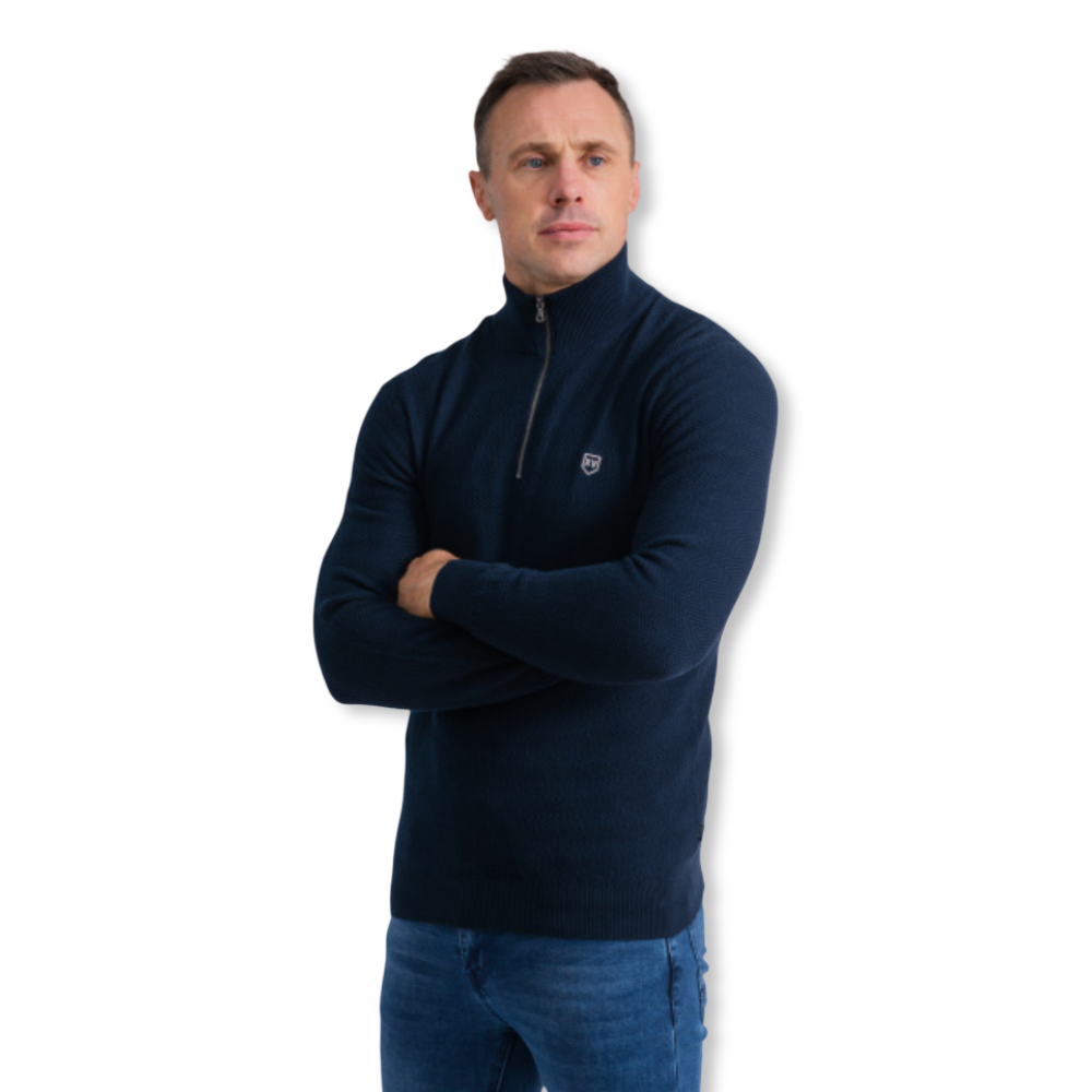 XV Kings Tommy Bowe Half-Zip | Ottawa Classic Navy