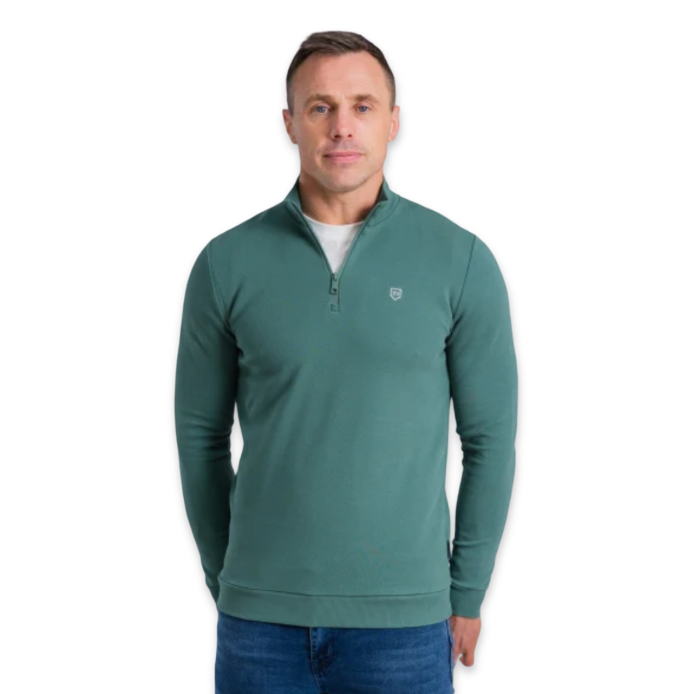 XV Kings Tommy Bowe Half Zip | Byron Bay Cypress