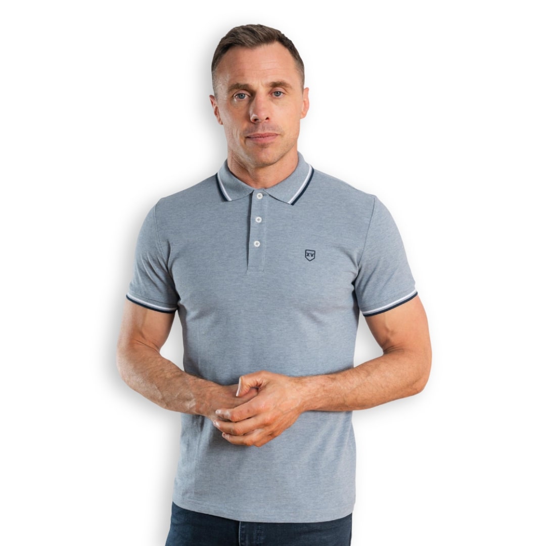 XV Kings Tommy Bowe Polo | Woodville Sky Haze