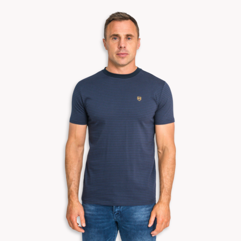 XV Kings Tommy Bowe Tee | Jaguars Cobalt Stripe