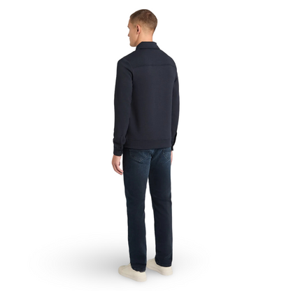 Remus Uomo Bamboo Blend Overshirt | Navy