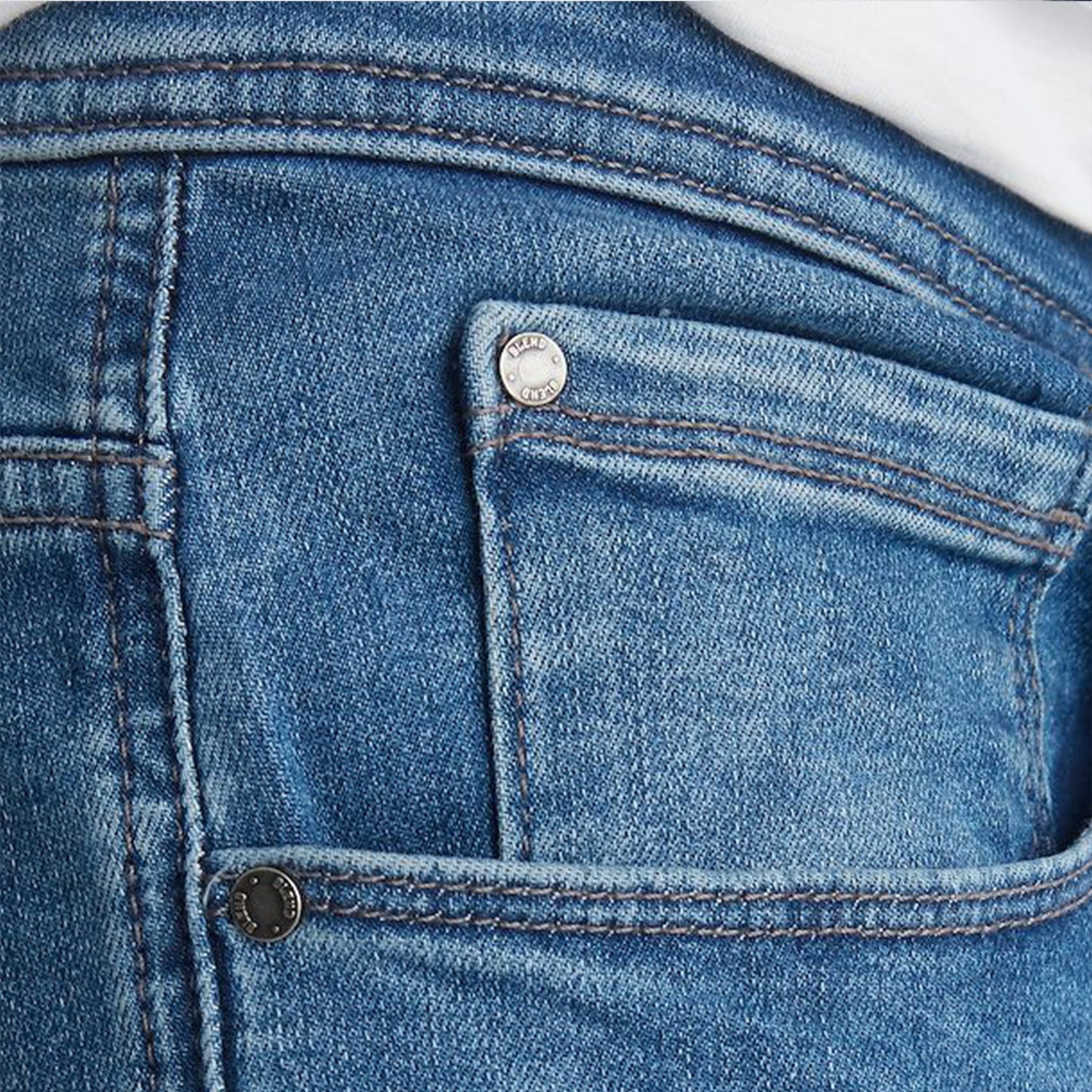 Blend Multiflex Slim Fit Jeans | Mid Blue