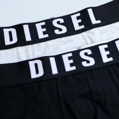 Diesel Boxed Boxers | Black/Pebble