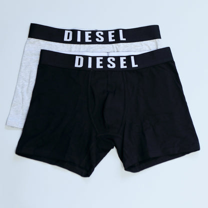 Diesel Boxed Boxers | Black/Pebble