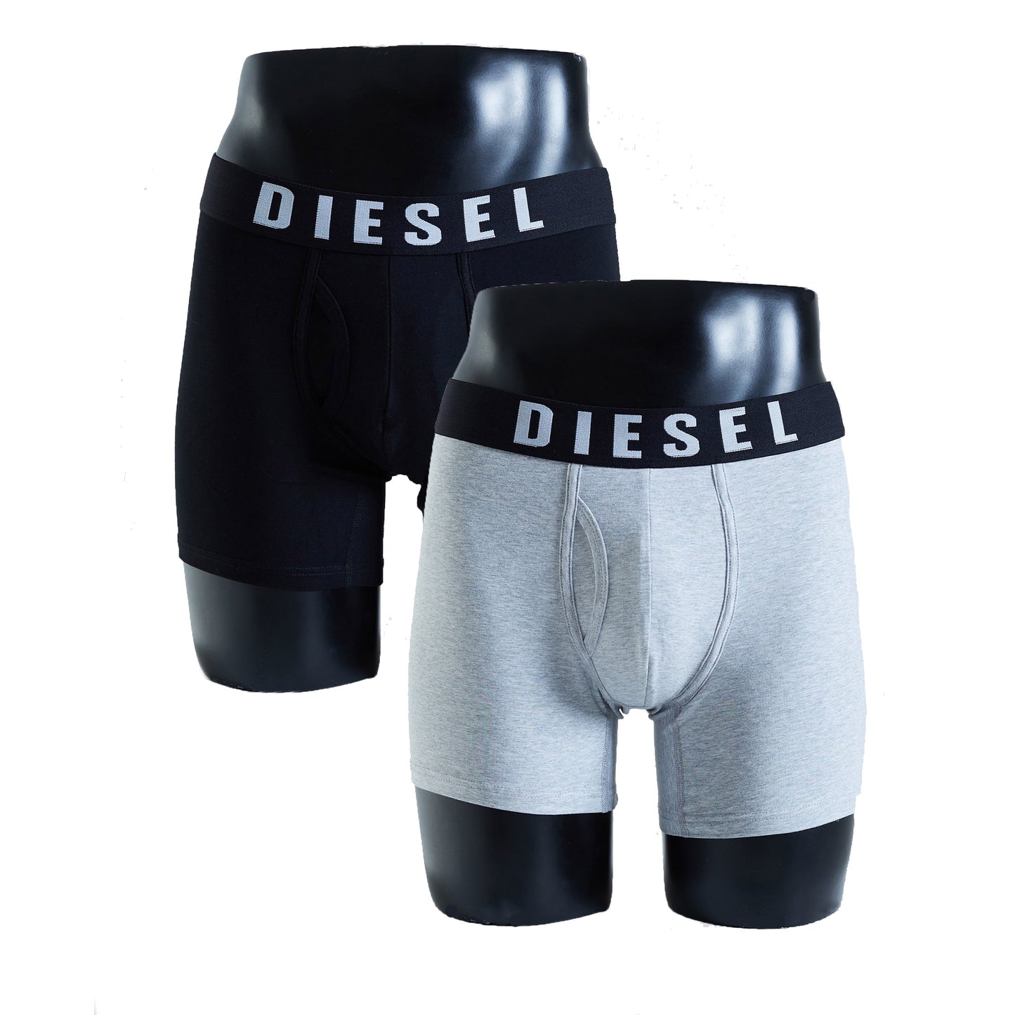 Diesel Boxed Boxers | Black/Pebble