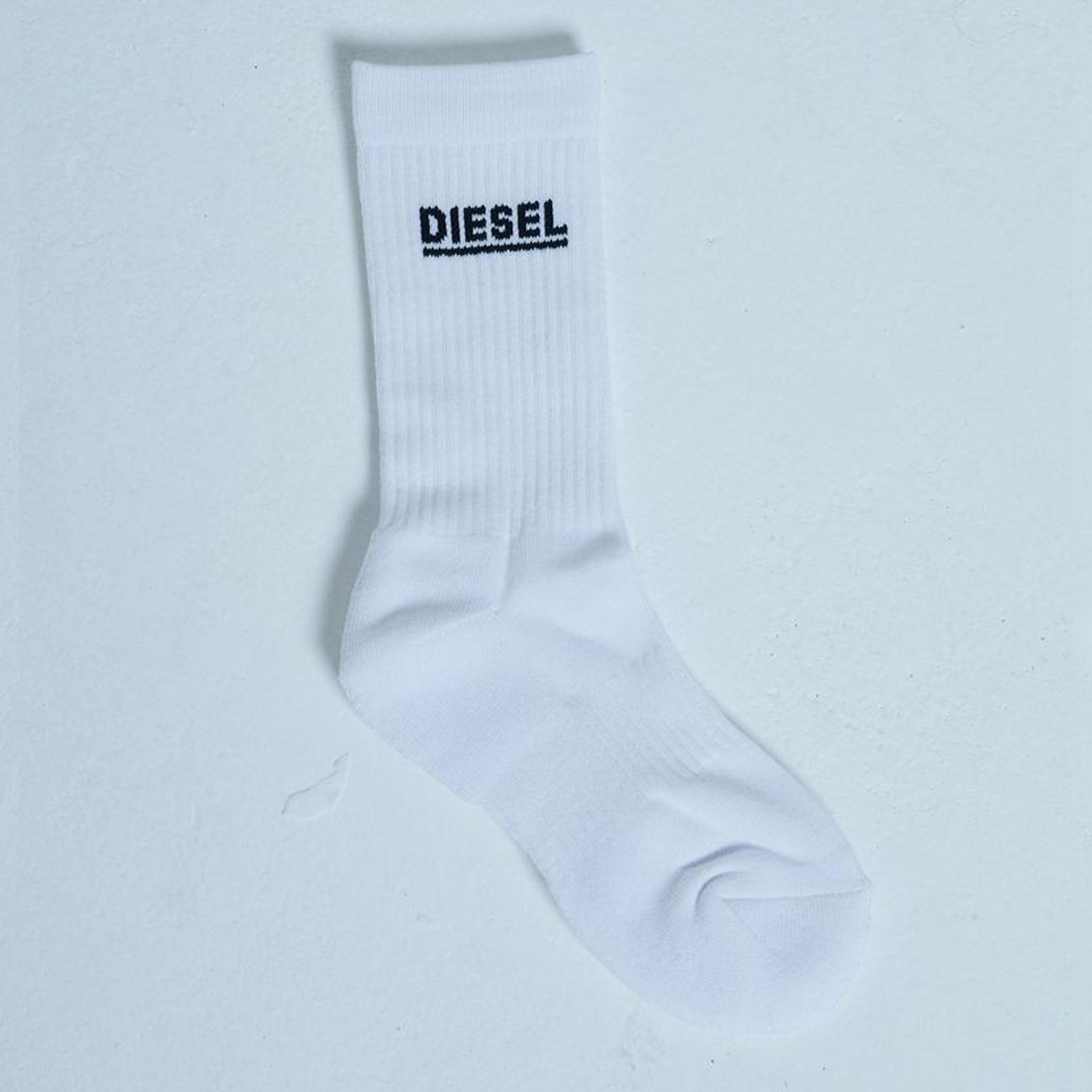 Diesel 3 Pack Socks - White