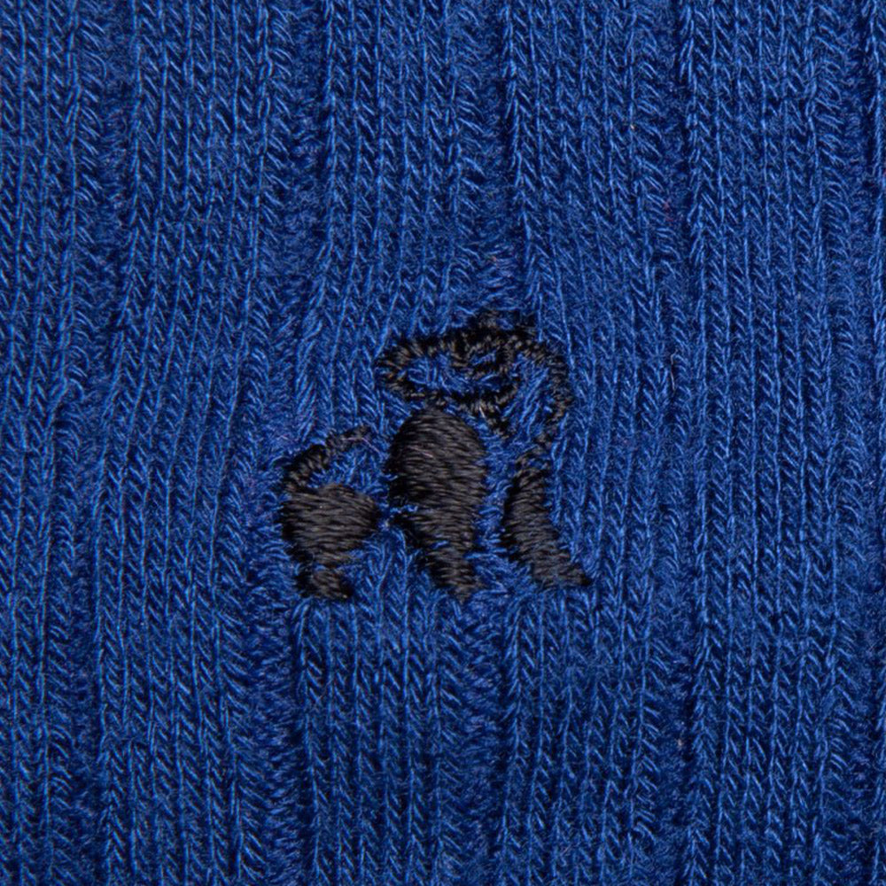 Swole Panda Bamboo Socks - Royal Blue