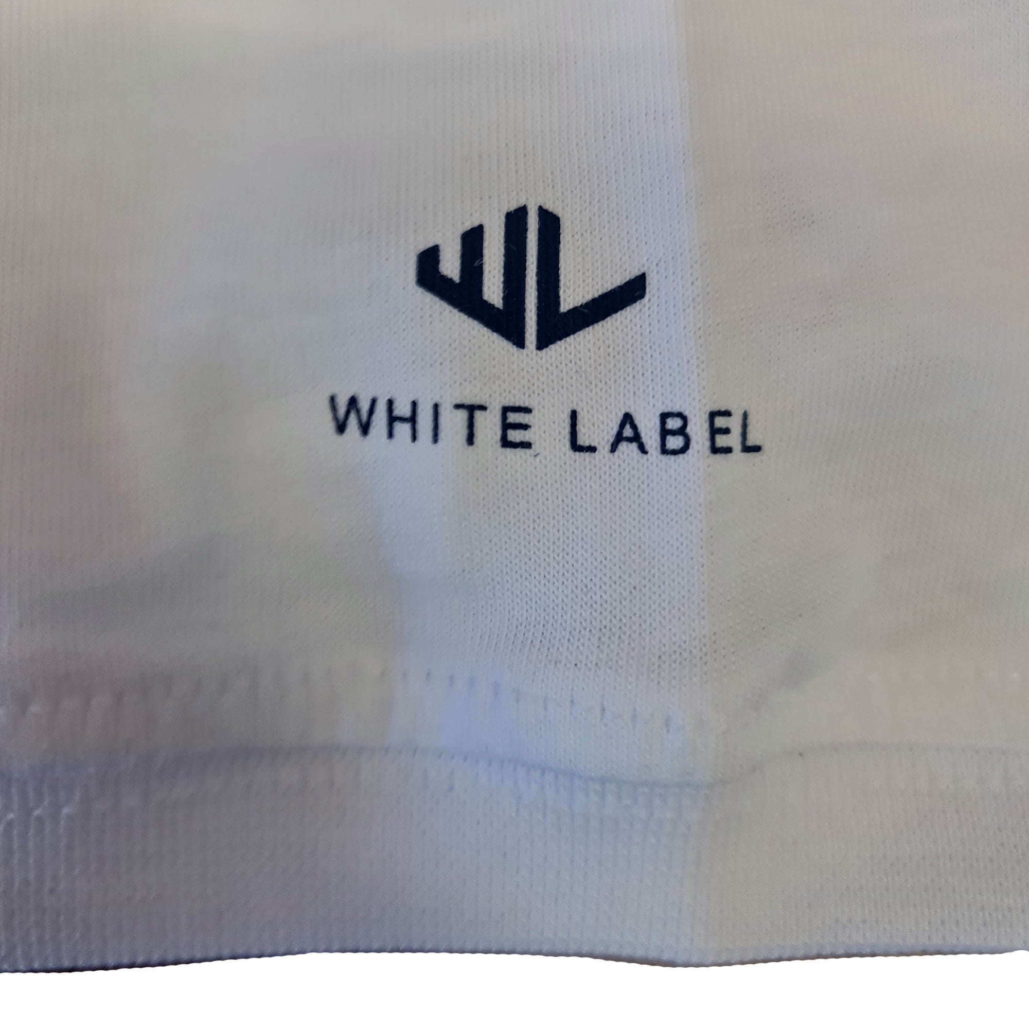 White Label Printed Tee - White