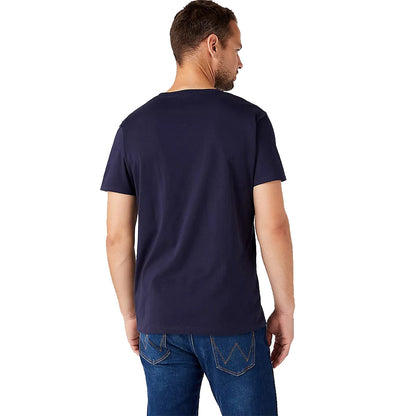 Wrangler Tee | Frame Logo Navy